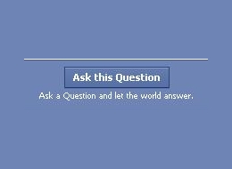 Facebook ask question FAQ